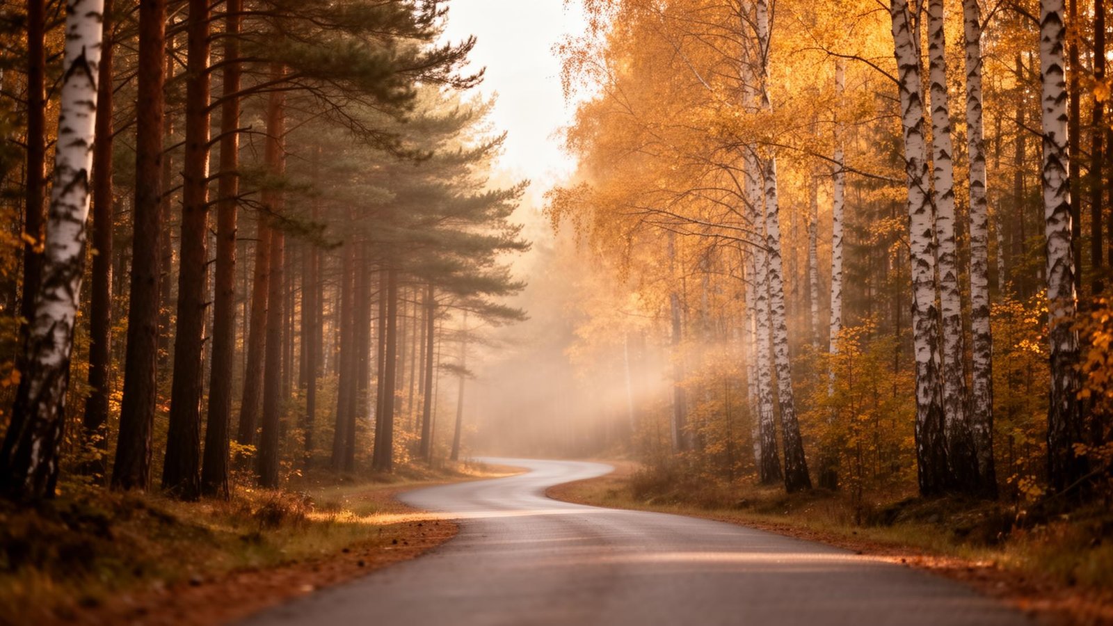 A road winding through trees, representing the journey of product planning